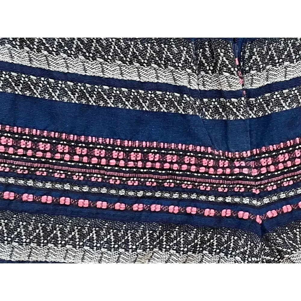 Ann Taylor LOFT Riviera Short, Textured Allover Print, Size OO, XS